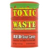 Toxic 301072 Waste Red Ultra Sour Candy Drum (Raspberry Cranberry)