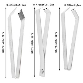 3 PACK Garlic Peeler, Stainless Steel Garlic Peeler Kitchen Meat Hair Remover Tool Avoid Garlic Smell On Your Hands Easy Faster Kitchen Tools