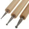 Set of 3 Double Sided Drop Pull Tools for Pysanky