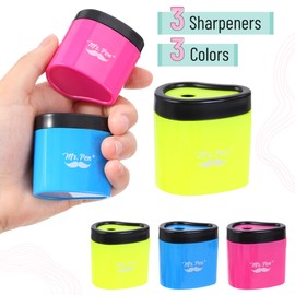 Mr. Pen- 24Pcs Pencil Sharpener Manual, Small Dual Hole Pencil Sharpeners Bulk for School Office Home,