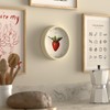 Jones Clocks® Fruit wall clock | Small modern round clock