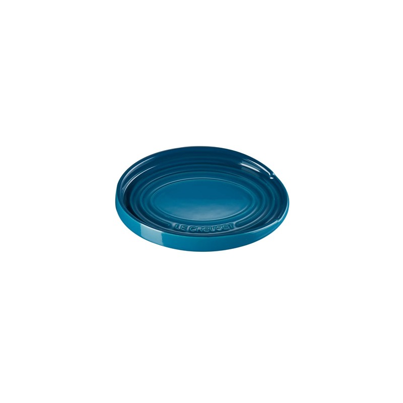 Le Creuset Stoneware Oval Spoon Rest Deep Teal, 71507156420099
