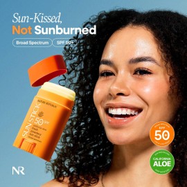 NATURE REPUBLIC CALIFORNIA ALOE FRESH POWDERY SUN STICK BROAD SPECTRUM SPF50+...