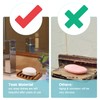 Soap Dish with Slanted Waterfall Design by HTB, Bar Soap