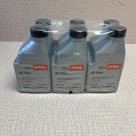 STIHL 0781-313-8009 HP Ultra 2 cycle Oil 6.4 oz MAKES 2.5 GALLONS MiX (6)