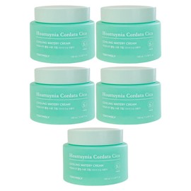 Tony Moly Houttuynia Cordata Cica Cooling Moisture Cream 100ml 5 Pieces / Circle / 토니모리 어성초 시카 쿨링 수분 크림 100ml 5개  써클