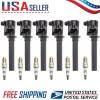 Gearzaar 6x Ignition Coil Pack & 6x Spark Plug For