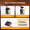 GOODEA 2 Pack Solar Wall Lights Outdoor Waterproof with Motion