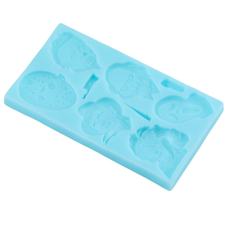 Halloween Silicone Molds Horror Cartoon Character Fondant Mold