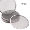 Mormchlots 10 Pcs 68mm/2.68" Mason Jar Screen Lids for 70mm/2.76"