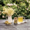 Organic dried meadowsweet, cut organic meadowsweet, wild collected meadowsweet, 100%