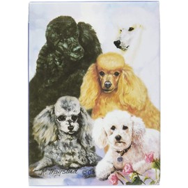 Ganatra Playing Cards Dog Designs German Shepperd Beagle and Other Major Breeds Artist Design by Ruth Maystead a Brand Product (Poodle)