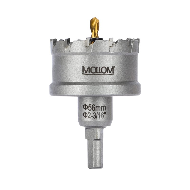Mollom (56mm | 2-3/16'') Heavy Duty Carbide Hole Saw with