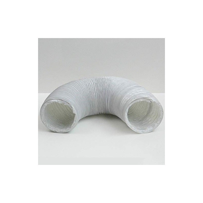 ACEL White Flexible Ducting 4" 100mm Diameter by 6m Long