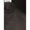 Time & Tru Maternity Skinny Jeans/Pants W/Full Panel Dark Grey