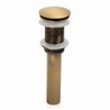 KUNGYO Un-slotted Basin Waschtischarmatur Push Pop Up Click Clack Maker