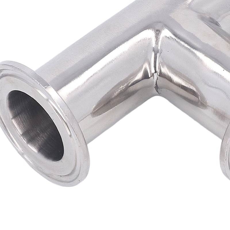 Pipe Tee Fitting 304 Stainless Steel Quick Connect Tube Joint