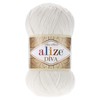 Alize Diva Silk Effect 100% Microfiber Acrylic Sport Yarn 1