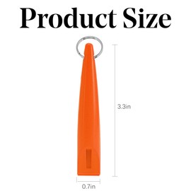 3 Pack Dog Whistles for Recall, High Pitch Dog Training Whistle with Lanyard Keychain, Effective Dog Whistle for Barking Control