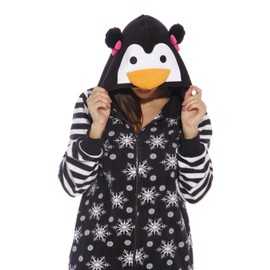6255 - XXL Just Love Adult Onesie / Pajamas, Penguin, XX - Large
