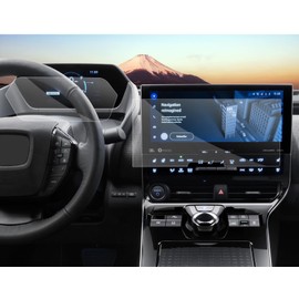 SXCY 4PCS for 2025 Toyota bZ4X/Solterra Screen Protector [GPS+Dash] for 2023-2025 Toyota bZ4X Accessories 2025 bZ4X Touch Screen Protector[4H Nano]