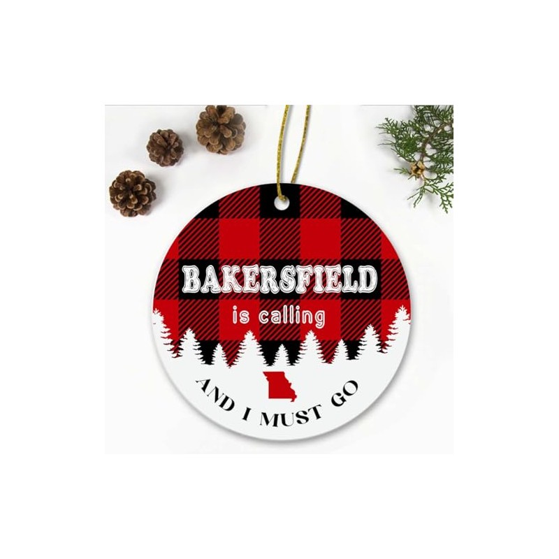 Bakersfield, MO Christmas Ornaments Bakersfield is Calling and I Must