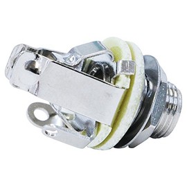 2 Pack of Pure Tone Full-contact Output Jack for Guitar/Bass, with Mounting Hardware