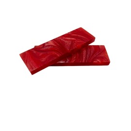 DIY Knife Handle Making Material, Pack of 2 Acrylic Sheets for Laser Cutting and Engraving, Suitable for Knife Handle, Pistol Gun Handle Decoration Timber Handle Plate for Music Instruments (TYPE-2)