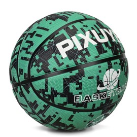 Jicsetk Children's Basketball Size 5 Arena Training Beginners Basketballs, Green 5