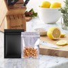 100 Pieces Resealable Mylar Zip Lock Bags Smell Proof Bags