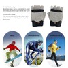 1Pair USB Heated Gloves Adjustable Temperature Electric Heated Gloves for
