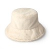 CHOK.LIDS Reversible Fur Bucket Hat Elegant Fuzzy Bucket Hat Corduroy