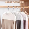 Funnaura 12 Pcs Plastic Clothes Covers, Covers Breathable Shoulder Cover