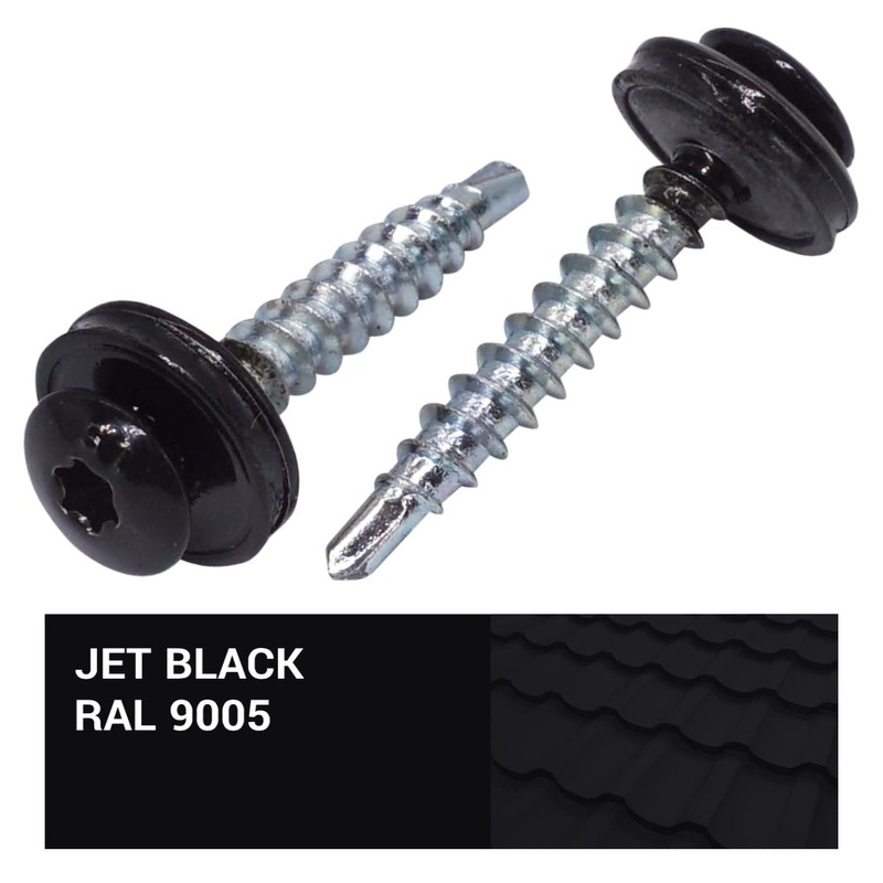 SKIR'CO (25 pcs) Metal Roofing Screws, 4.8 x 35 mm