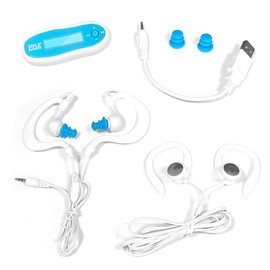 Pyle PSLPWMP5 Waterproof Pedometer and Lap/Calorie Counter with MP3 Player