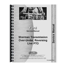 Service Manual - Sherman Transmission fits Massey Ferguson TE20 TO20 TO30 fits Ford NAA 2N 8N 9N
