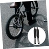 Mipcase 2Pcs Gym Cycle Pedal Straps Footrest Straps for Exercise