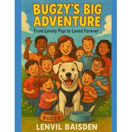Bugzy’s Big Adventure: From Lonely Pup to Loved Forever: kids coloring book