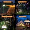 TOHETO Camping String Lights, 3 in 1 Upgraded Retractable RGB