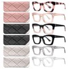 CCVOO Reading Glasses for Women, Stylish Eyeglasses, Blue Light Readers