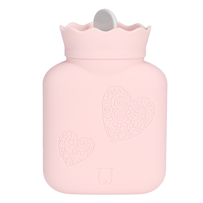 Mini Hot Water Bottle Bag Warm Hand Feet Warmer Water