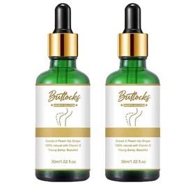2 piezas Hiplift - Aceite esencial para realzar los glúteos para mujeres, aceite esencial de masaje de hierbas naturales para levantamiento de cadera, aceite de masaje firme de glúteos más grande para
