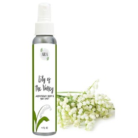 Aira Mist Lily of the Valley Organic Room Spray - Essential Oil Spray with Organic Ingredients & Therapeutic Essential Oils - Living Room Spray Free of Alcohol & Parabens - Home Fragrance - 4 Ounces