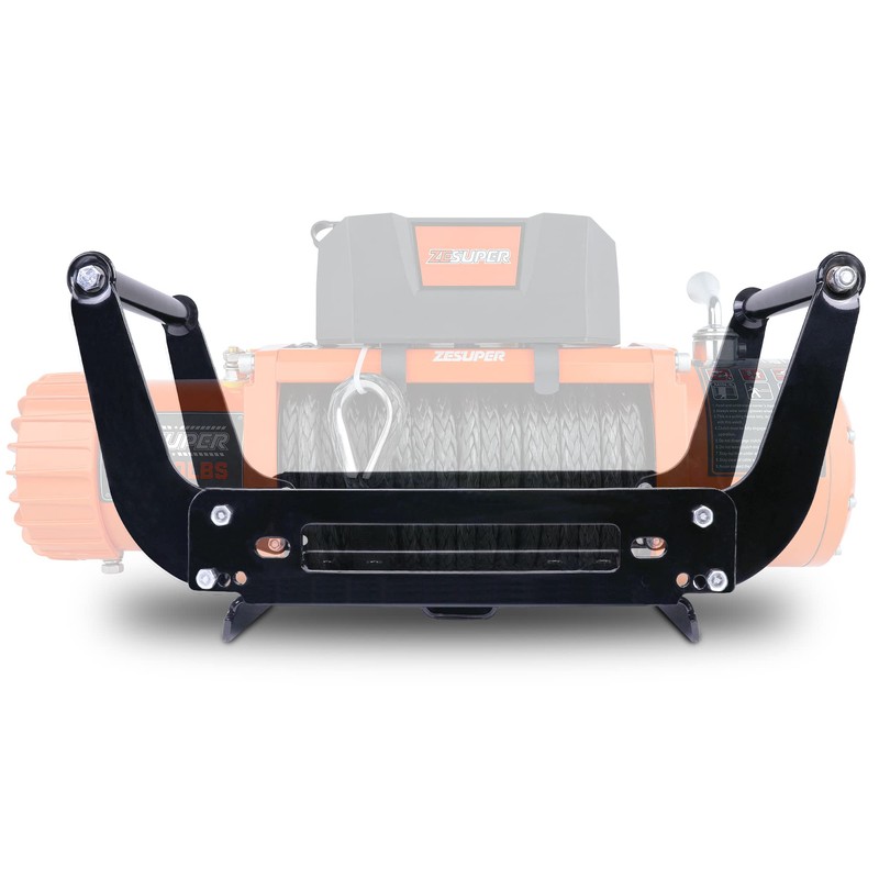 ZESUPER Cradle Winch Mounting Plate for Recovery Winches 8000 lb-13000