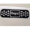 Unbranded x2 Oops Bandaid Funny Vinyl Decal Great for Windows