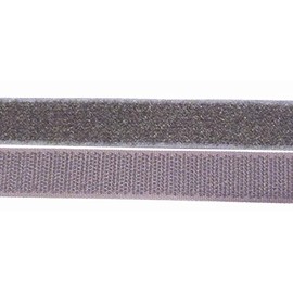 2 m Velcro Hook and Loop Tape 20 mm Grey for Sewing