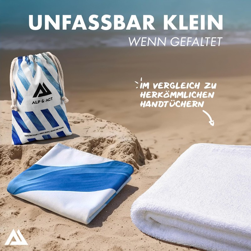 ALP & ACT XXL Beach Towel 200 x 90 cm