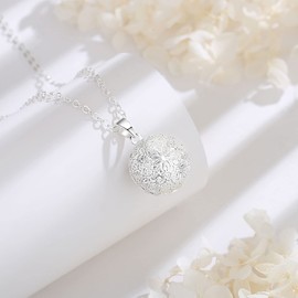 EUDORA Harmony Bola Vintage Angel Caller Pregnancy Women Necklace Guardian Angel Wishing Chime