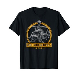 OH-58D Kiowa Warrior Helicopter T-Shirt
