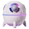 Mini USB Humidifier Cute Spaceship Shaped Humidifier Portable Household Ambient